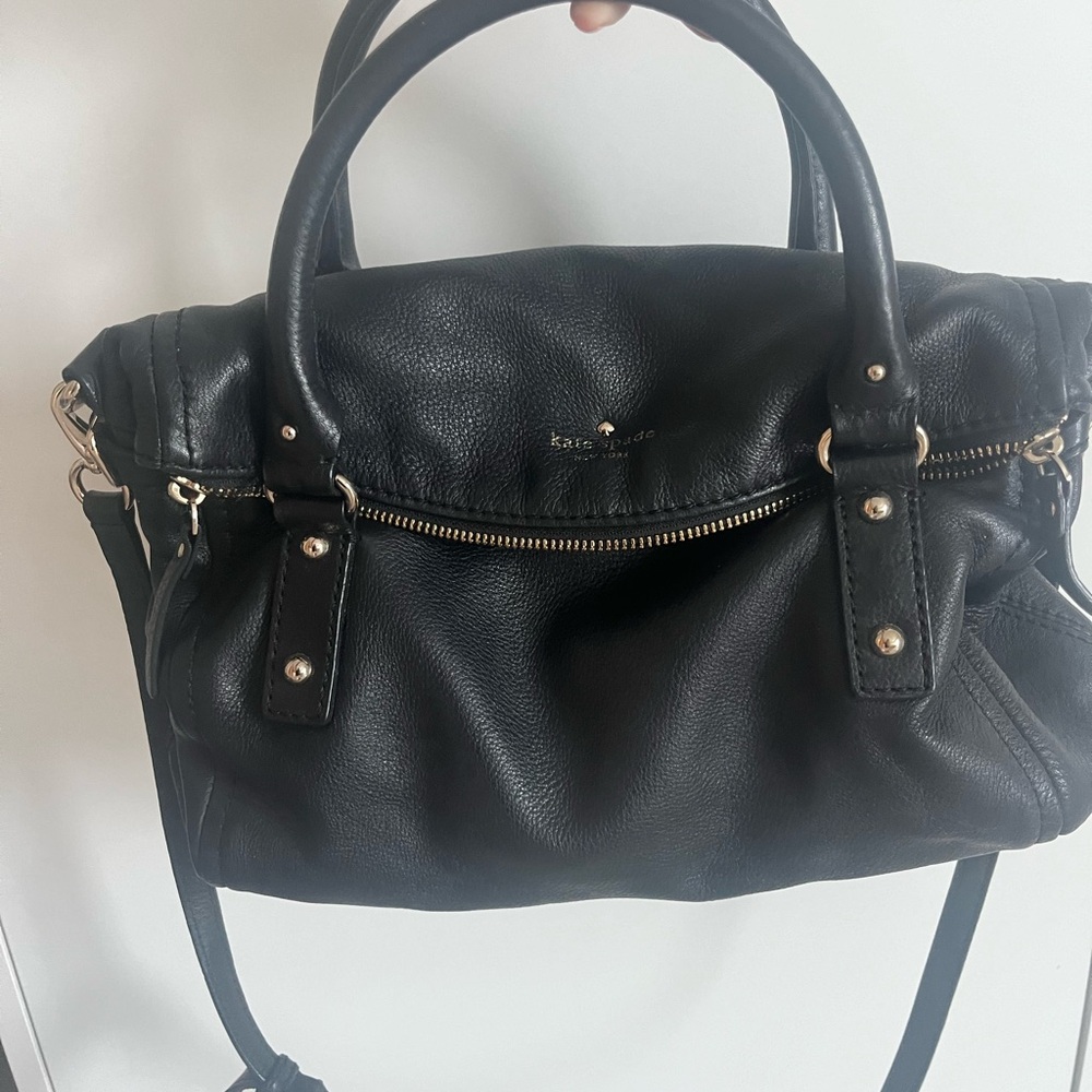 Kate Spade Black Leather Handbag